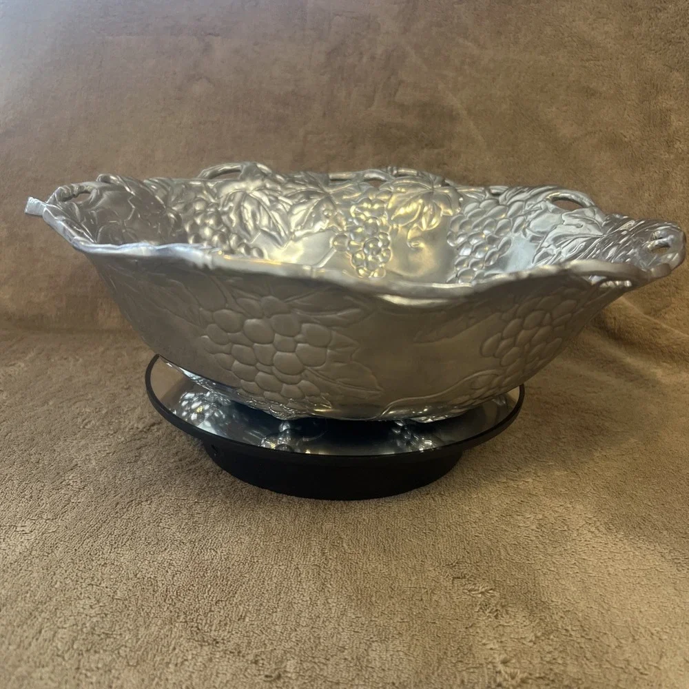 Arthur Court Serving Bowl Grape Collection 12